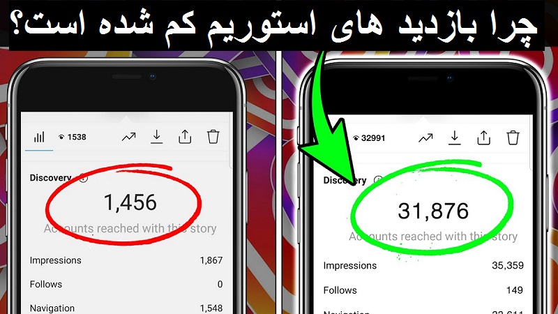 چرا بازدید های استوریم کم شده است؟
